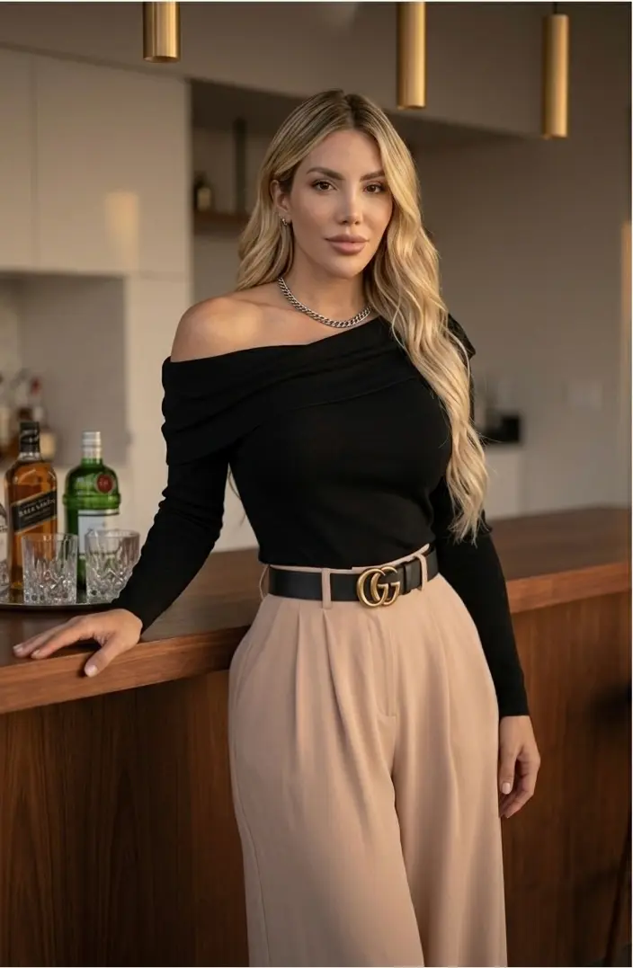 Look minimalista y sin estampados, elegancia simple